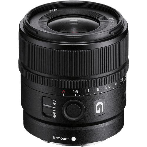 Sony E 15mm f/1.4 G Lens