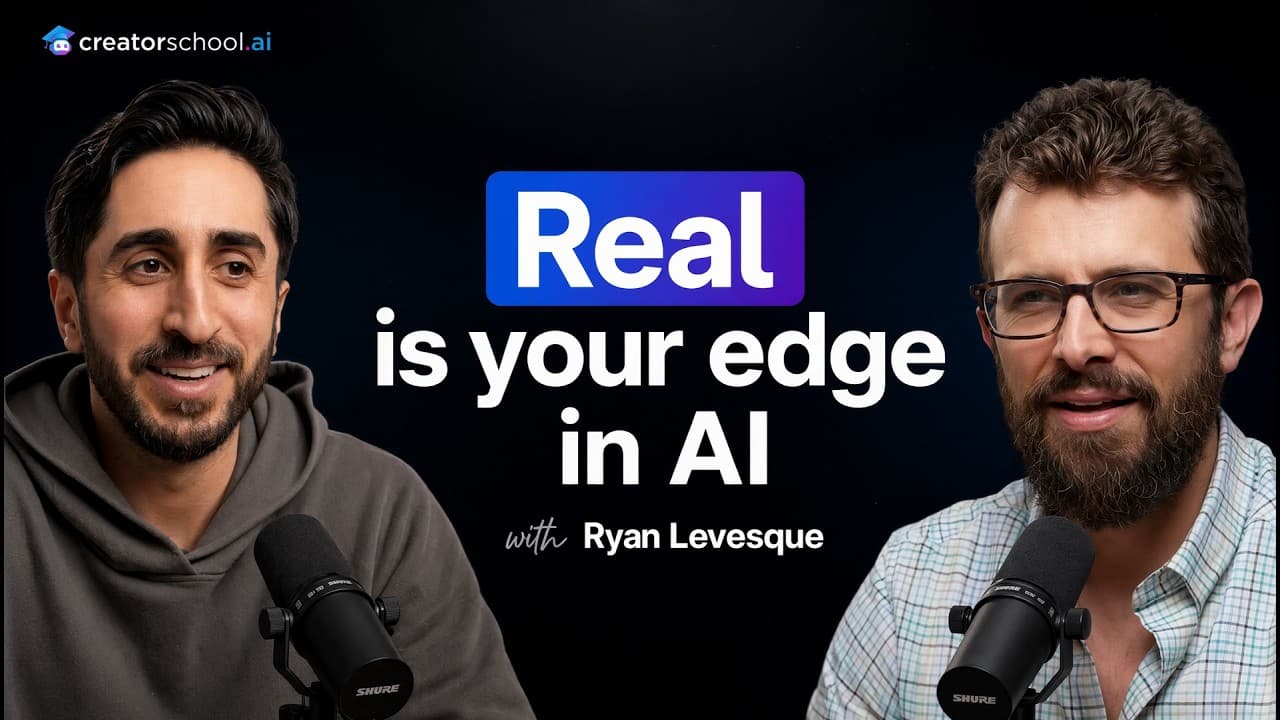 Return to real in an AI world