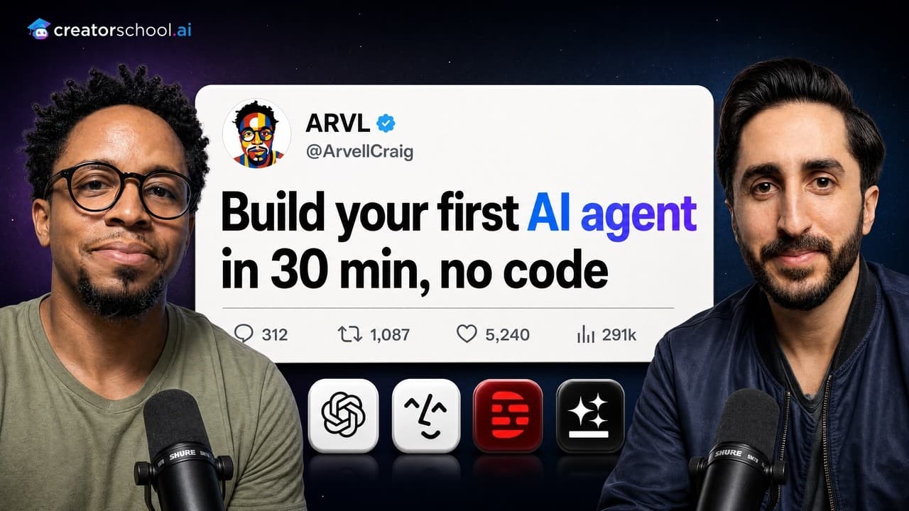 Your first AI agent in 30 minutes