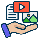 AI Creator Newsletter Optin 18 icon samples creators