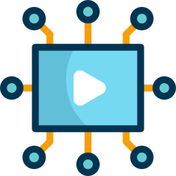 icon AI video and automation