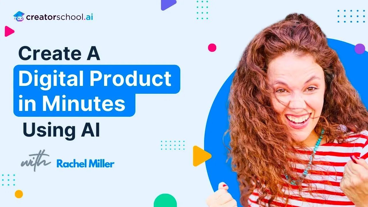 How to Create a Sales Ready Digital Product with AI in Minutes Rachel Miller from Pagewheel