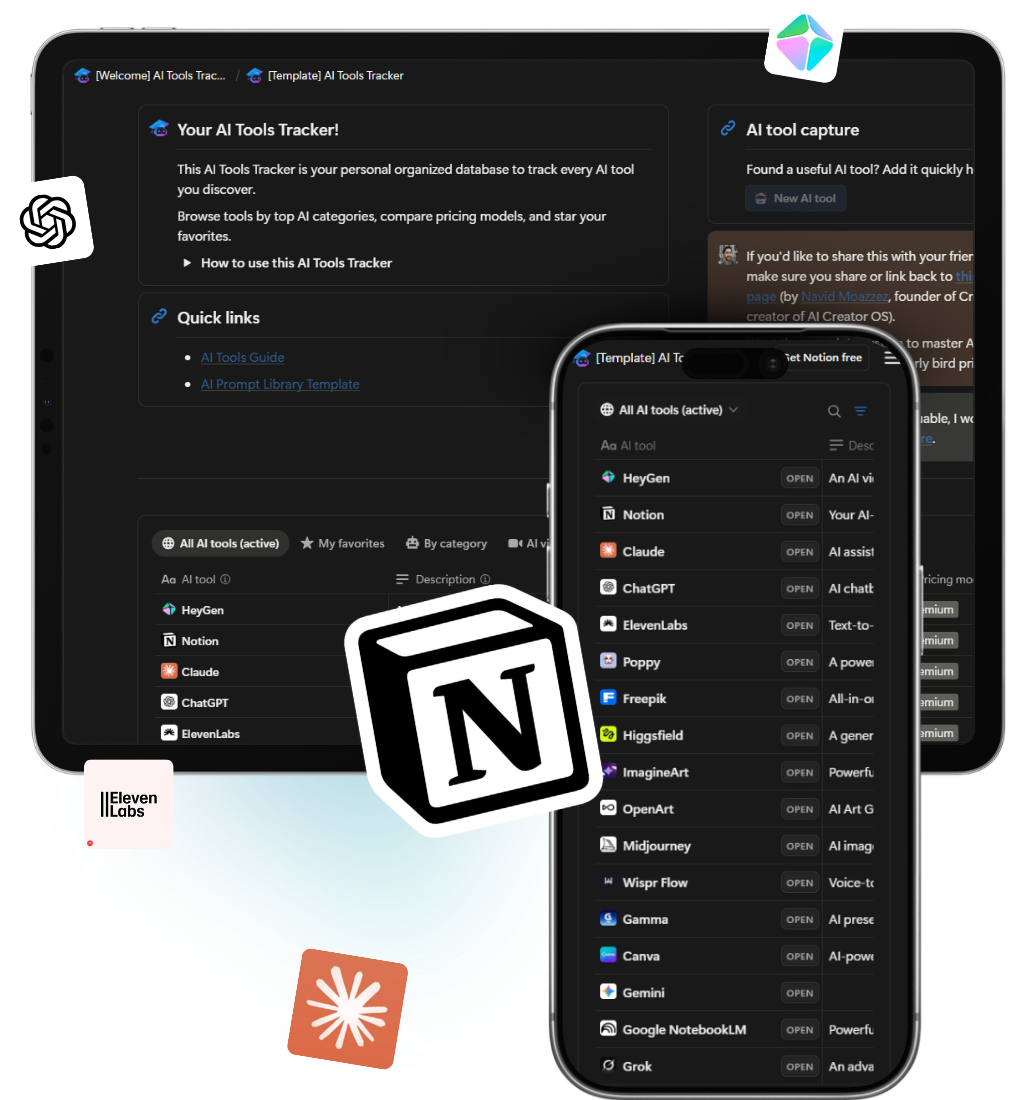 img Free AI Tools tracker hero